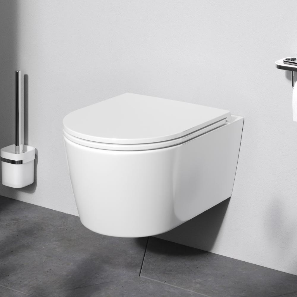Product CFA1700SC Func Rimless Wall-Mounted WC with soft-closing seat