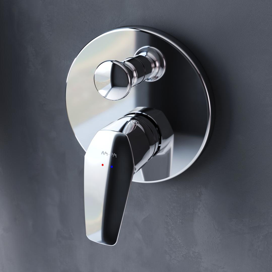 Product FGA85000 Gem Single-lever bath and shower mixer for concealed installation